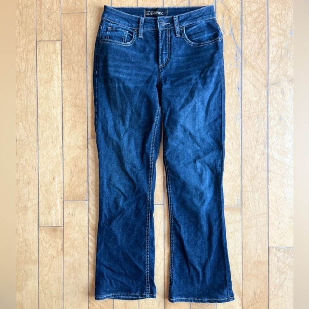 Silver Jeans The Curvy High Bootcut Blue Jeans Denim Size 4 X 31